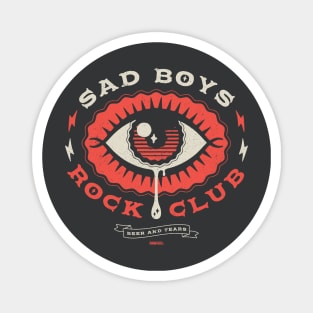 Sad Boys Rock Club Magnet